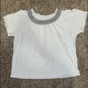 Women’s white blouse from J. Crew. Size XL.